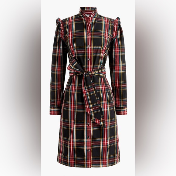 J. Crew Dresses & Skirts - J Crew plaid Dress Size 6